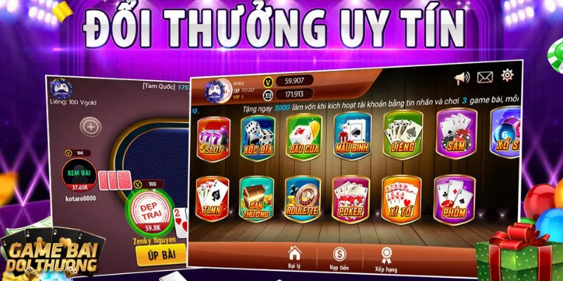 Choi game bai doi thuong Go88